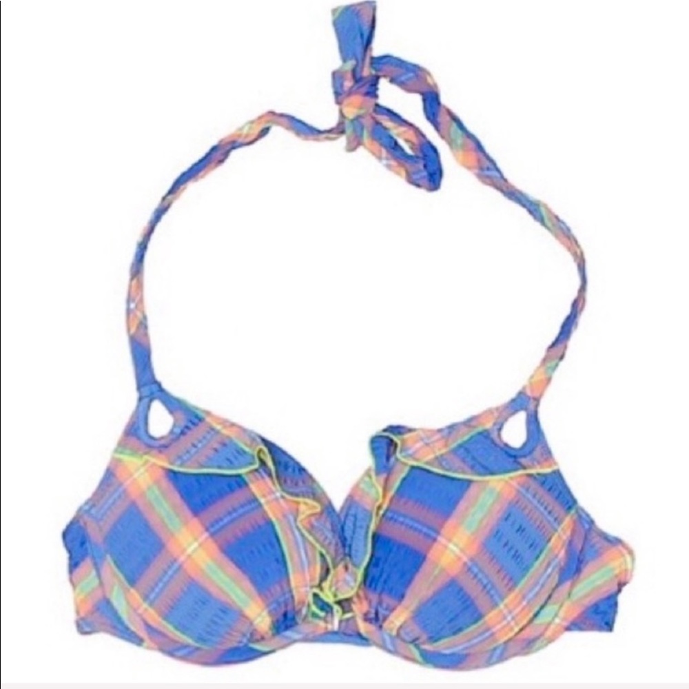 RARE - Victoria’s Secret Plaid Swimsuit Top